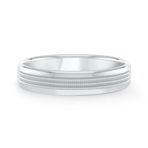Triple Milgrain Band (4mm)
