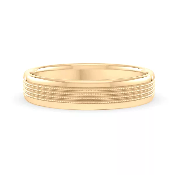 Quad Milgrain Band (6mm)
