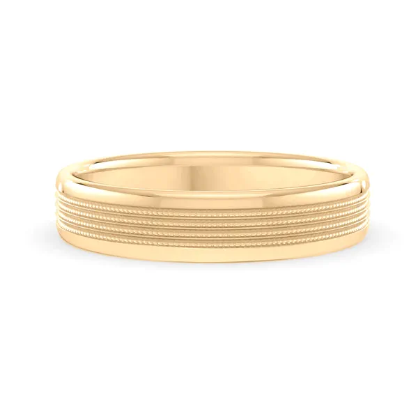 Quad Milgrain Band (6mm)