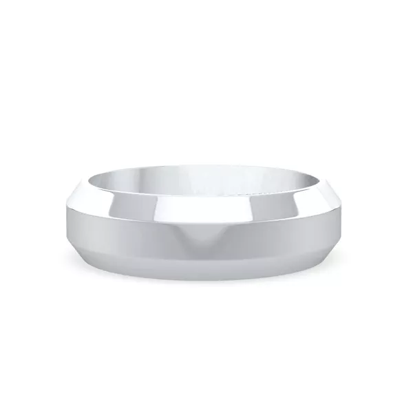 Bold Faceted Band (6mm)