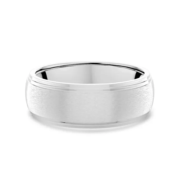 Matte Double Step Edge Comfort Fit Band (6mm)