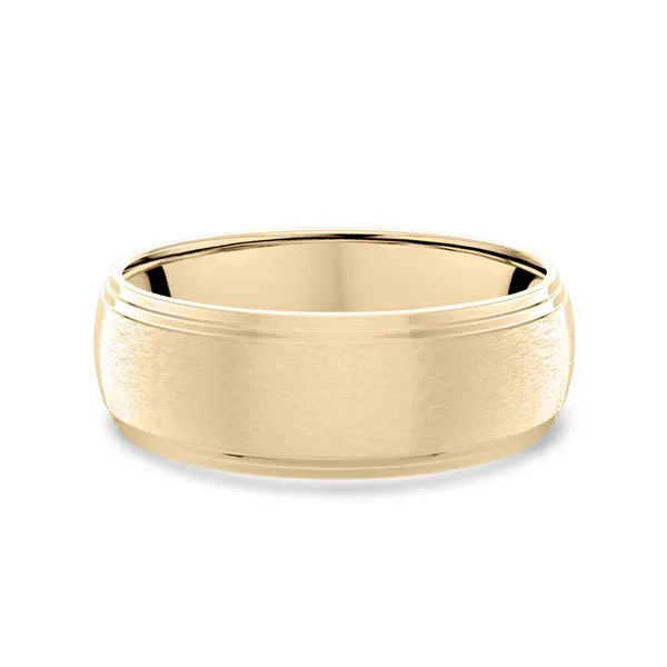 Matte Double Step Edge Comfort Fit Band (6mm)