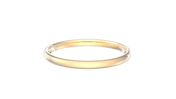 Classic Lightweight Wedding Band (2mm)