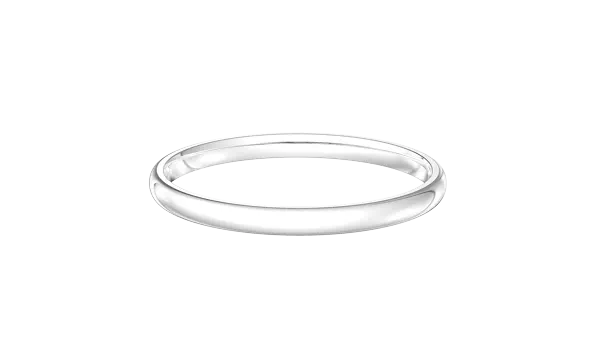 Classic Lightweight Wedding Band (2mm)