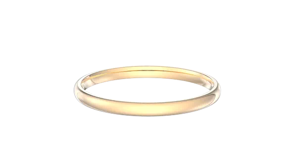 Classic Lightweight Wedding Band (2mm)