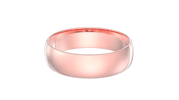 Classic Lightweight Wedding Band (6mm)