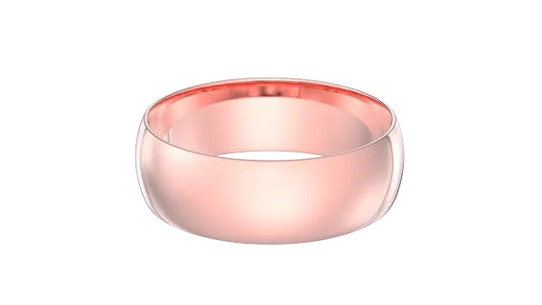 Classic Lightweight Wedding Band (7mm)
