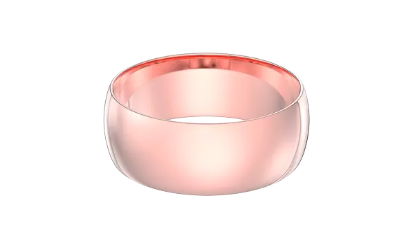 Classic Lightweight Wedding Band (8mm)