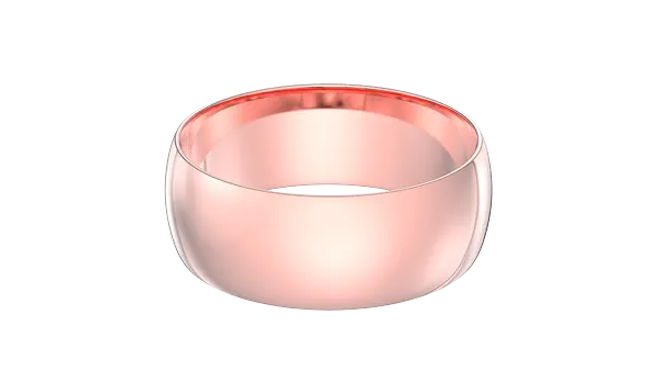 Classic Lightweight Wedding Band (8mm)
