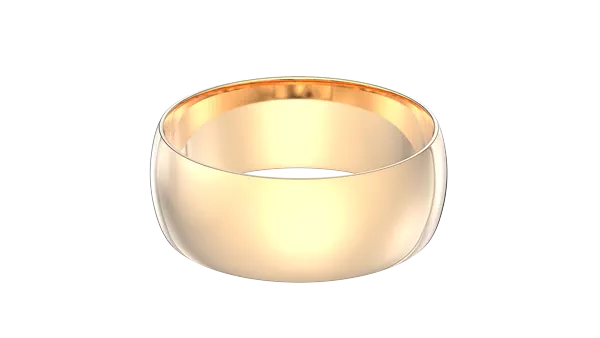 Classic Lightweight Wedding Band (8mm)