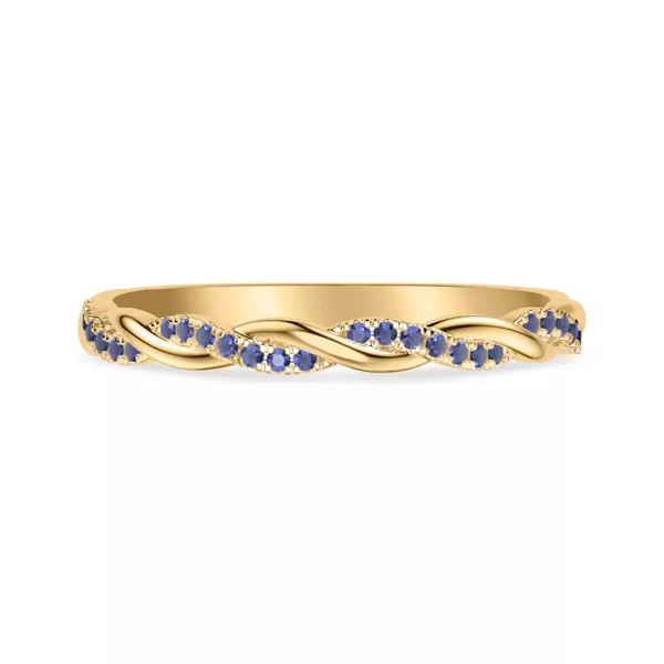 Kayleigh Sapphire Twist Band