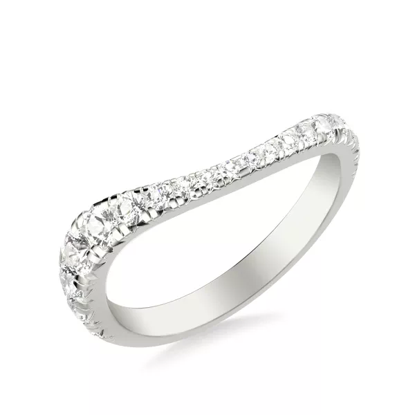 Curvelle Graduated Pavé Band