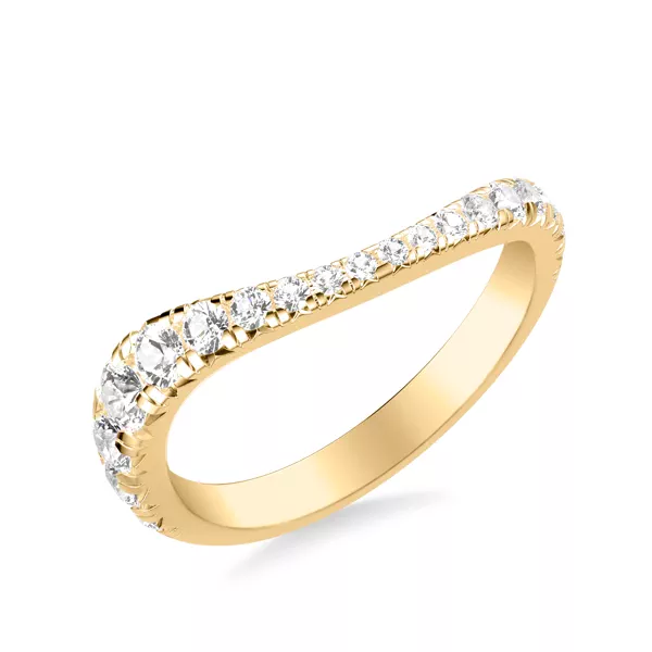 Curvelle Graduated Pavé Band