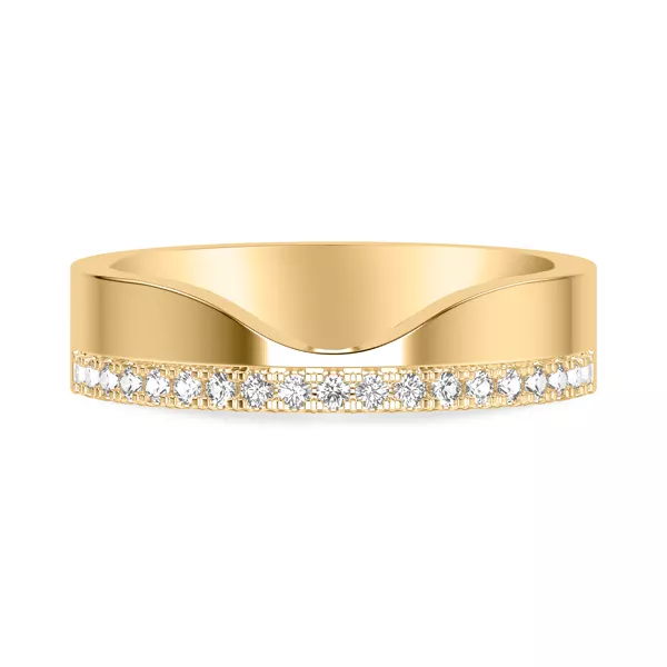 Cortina Diamond Curved Wide Band