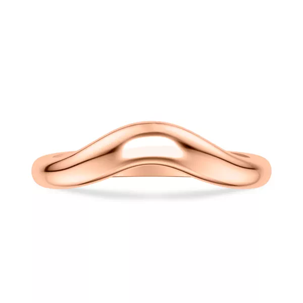 Domo Contoured Wedding Band