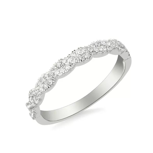 Kayleigh Pavé Diamond Twist Band