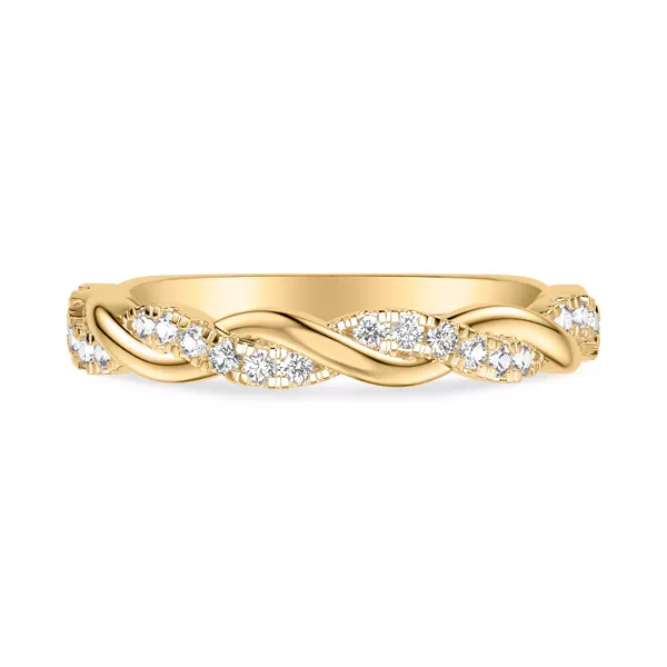 Kayleigh Grand Lab Diamond Twist Band