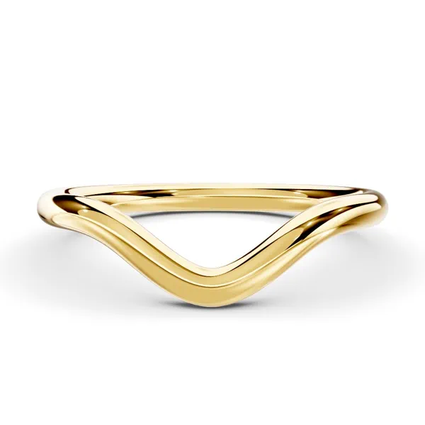 Marni Wide Curved Wedding Band