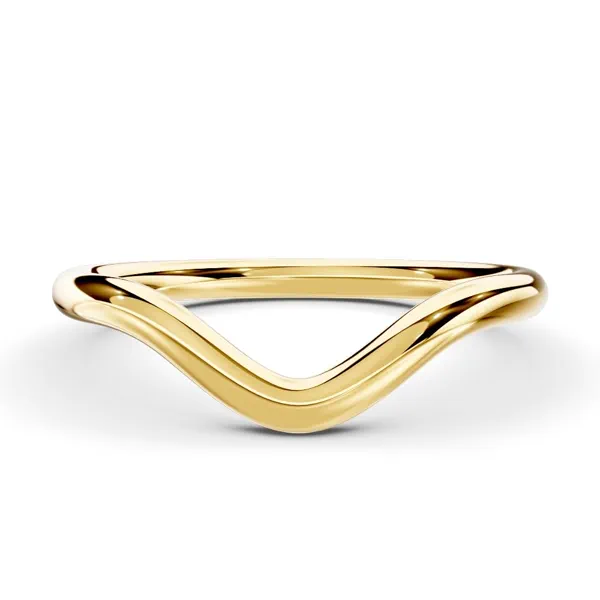 Marni Wide Curved Wedding Band