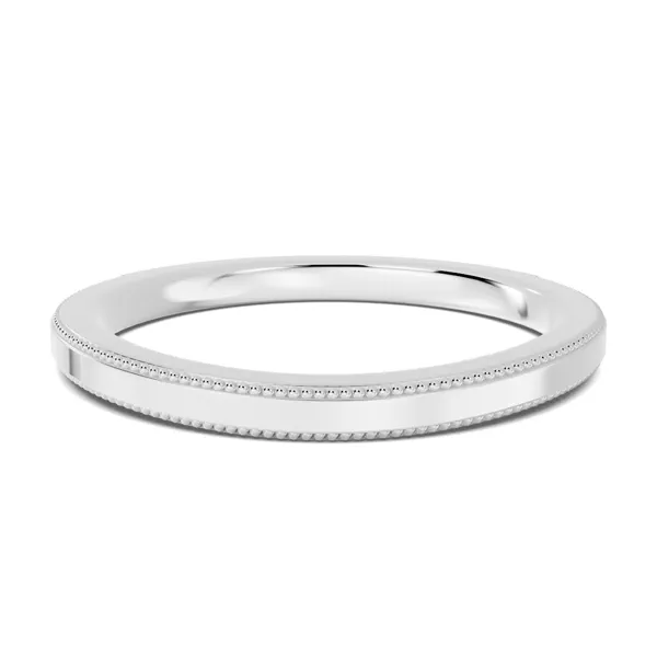Milgrain Curved Band (1.5mm)
