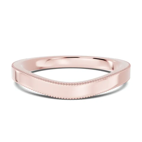 Milgrain Curved Band (2mm)