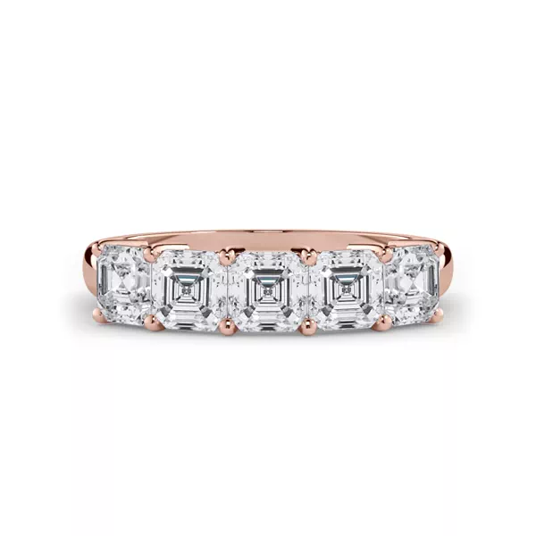 Asscher Cut Diamond 5 Stone Ring (1.50 ct. tw.)