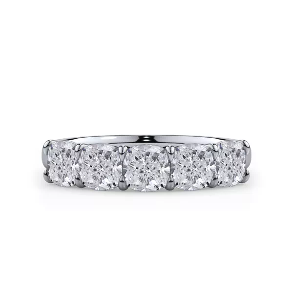 Cushion Cut Lab Diamond 5 Stone Ring (2.00 ct. tw.)