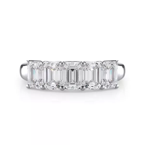 Emerald Cut Lab Diamond 5 Stone Ring (2.00 ct. tw.)