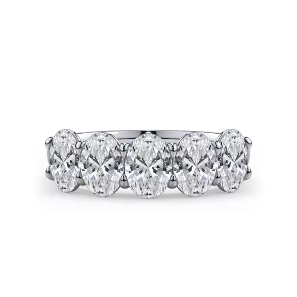 Oval Cut Diamond 5 Stone Ring (2.00 ct. tw.)