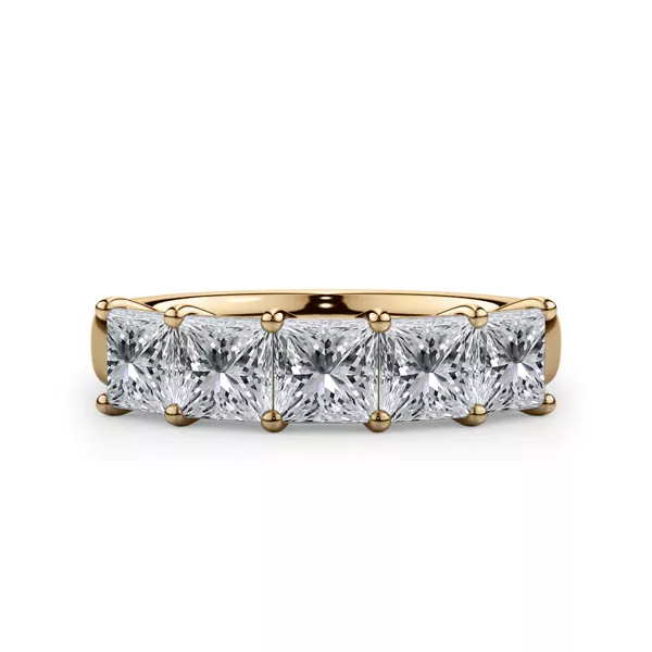 Princess Cut Diamond 5 Stone Ring (2.00 ct. tw.)