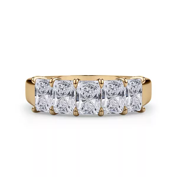 Radiant Cut Lab Diamond 5 Stone Ring (2.00 ct. tw.)