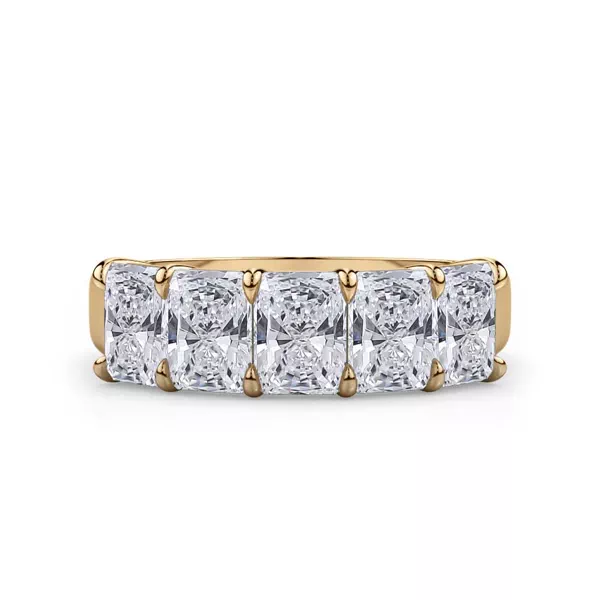 Radiant Cut Lab Diamond 5 Stone Ring (2.50 ct. tw.)