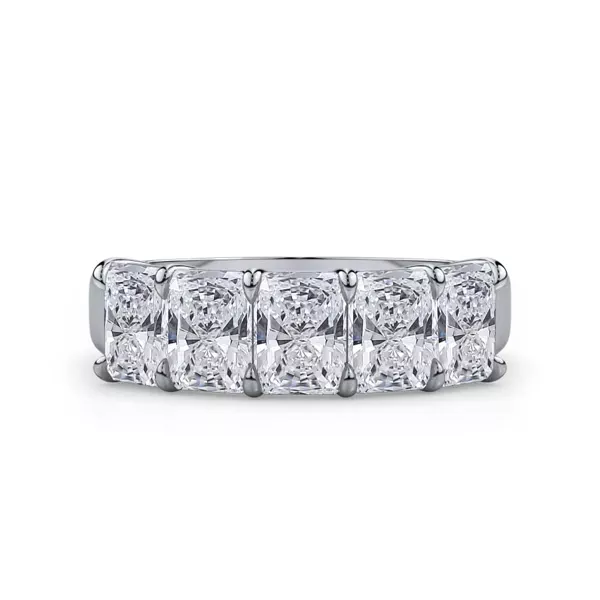 Radiant Cut Lab Diamond 5 Stone Ring (2.50 ct. tw.)