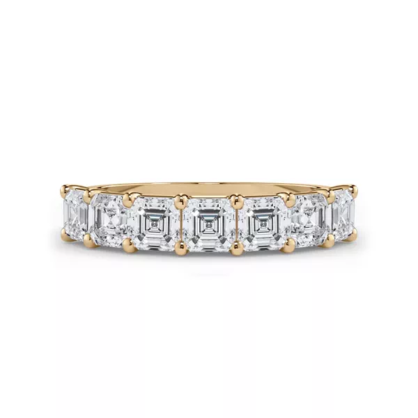 Asscher Cut Lab Diamond 7 Stone Ring (1.50 ct. tw.)