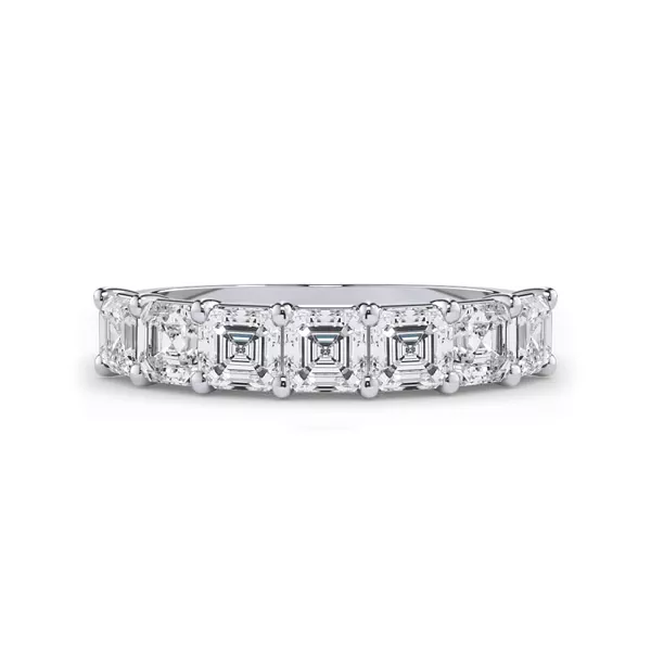 Asscher Cut Lab Diamond 7 Stone Ring (1.50 ct. tw.)