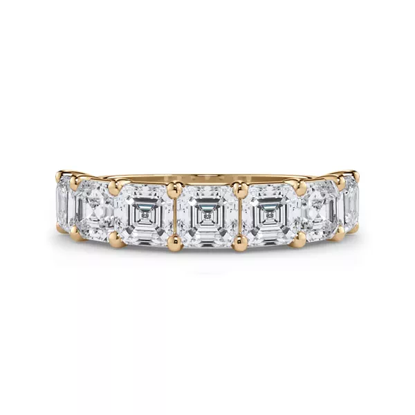 Asscher Cut Lab Diamond 7 Stone Ring (3.00 ct. tw.)