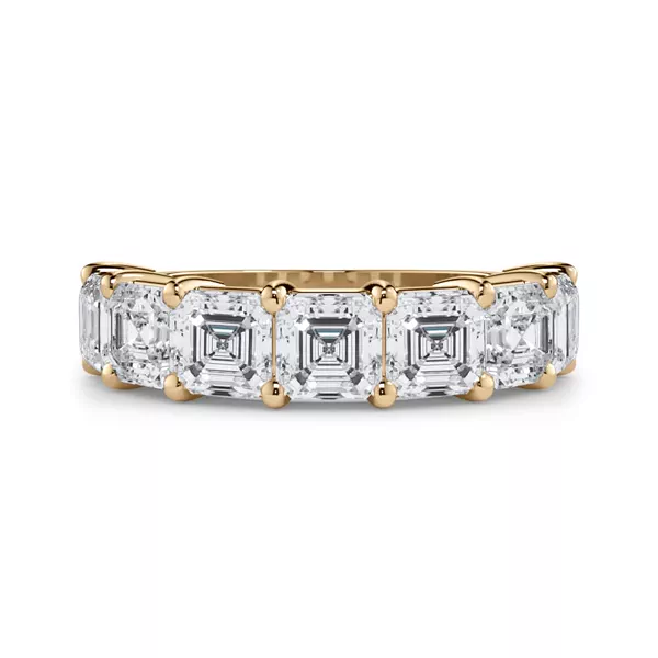 Asscher Cut Lab Diamond 7 Stone Ring (3.50 ct. tw.)