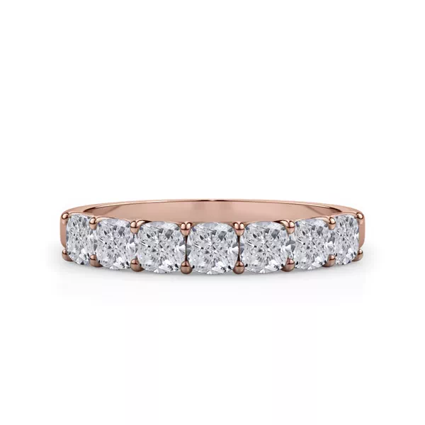Cushion Cut Lab Diamond 7 Stone Ring (1.00 ct. tw.)