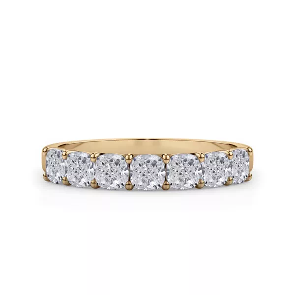 Cushion Cut Lab Diamond 7 Stone Ring (1.00 ct. tw.)