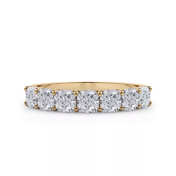 Cushion Cut Lab Diamond 7 Stone Ring (1.50 ct. tw.)