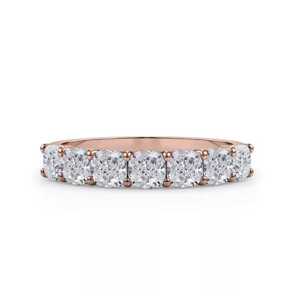 Cushion Cut Lab Diamond 7 Stone Ring (1.50 ct. tw.)