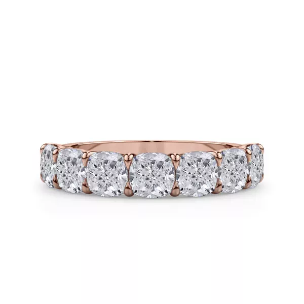 Cushion Cut Lab Diamond 7 Stone Ring (3.00 ct. tw.)