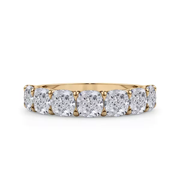 Cushion Cut Lab Diamond 7 Stone Ring (3.00 ct. tw.)