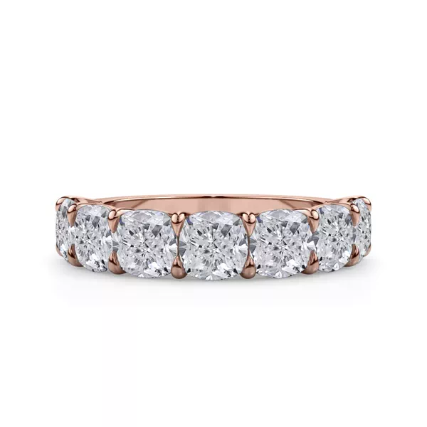 Cushion Cut Lab Diamond 7 Stone Ring (3.50 ct. tw.)