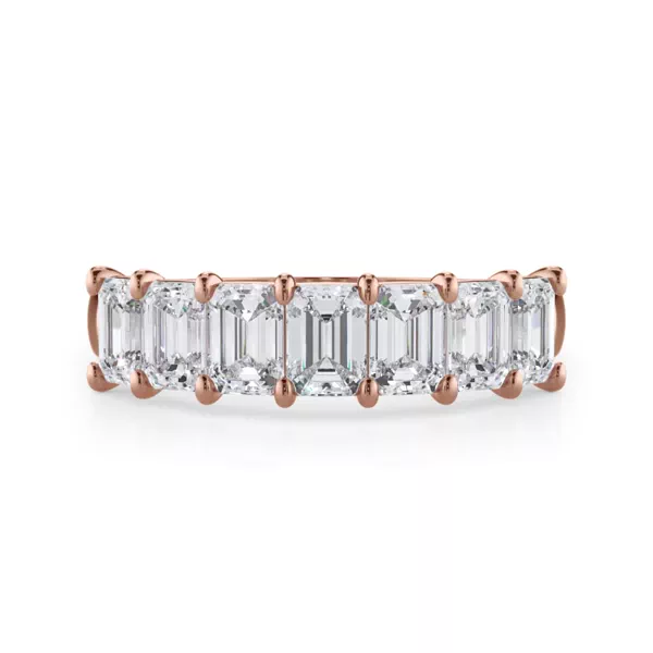 Emerald Cut Lab Diamond 7 Stone Ring (1.50 ct. tw.)