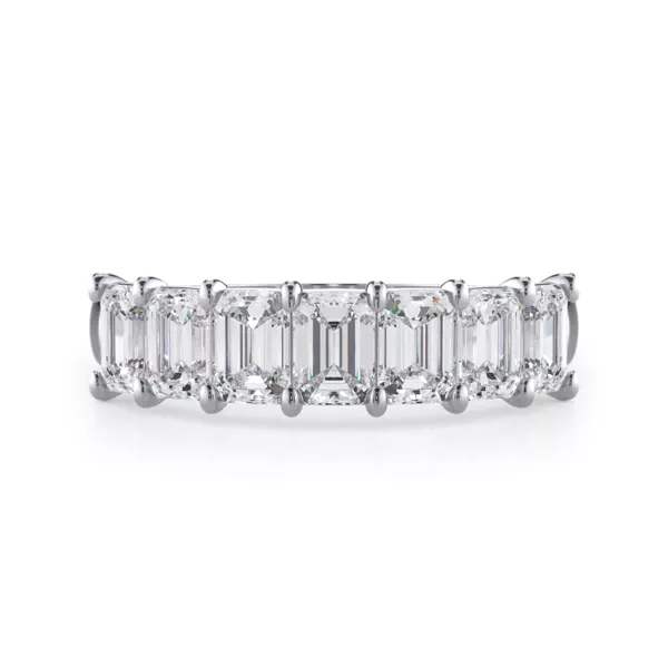 Emerald Cut Lab Diamond 7 Stone Ring (1.50 ct. tw.)
