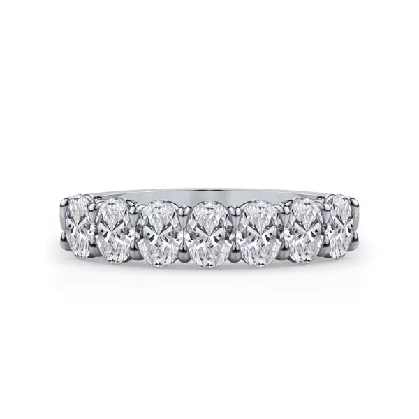 Oval Cut Lab Diamond 7 Stone Ring (1.00 ct. tw.)