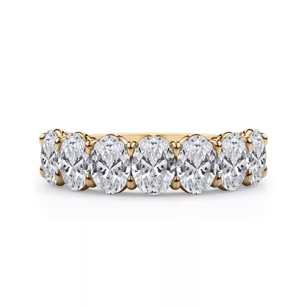 Oval Cut Lab Diamond 7 Stone Ring (2.00 ct. tw.)