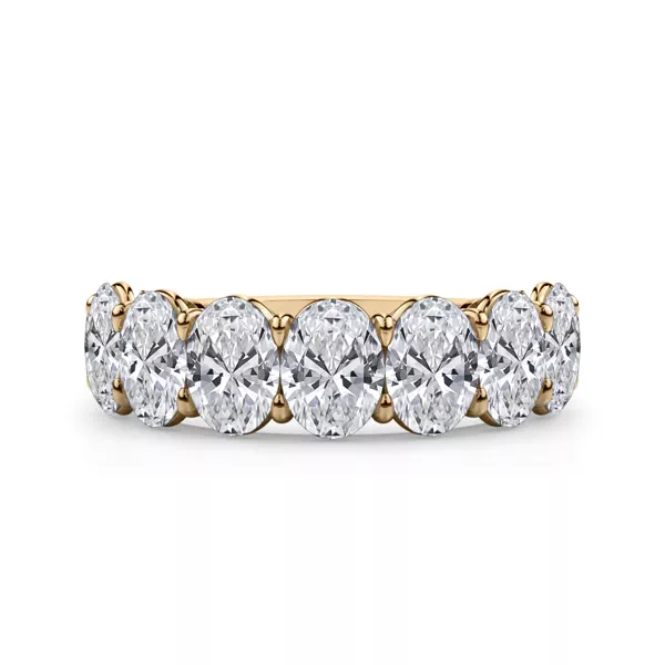 Oval Cut Lab Diamond 7 Stone Ring (3.00 ct. tw.)