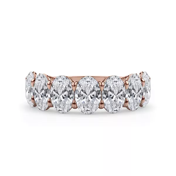 Oval Cut Diamond 7 Stone Ring (3.50 ct. tw.)